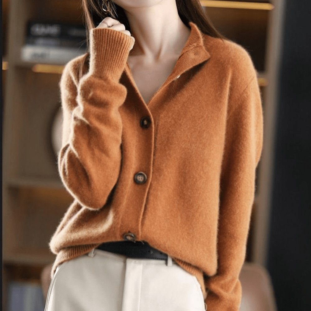 Stella | Cashmere Cardigan Soft Relaxed Fit for Women 7