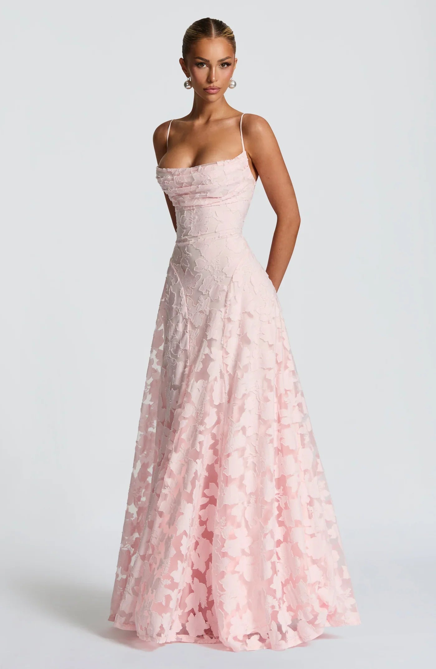 Talia | Maxikleid Festlich Floral Elegante A-Linie Sommer Stil 2