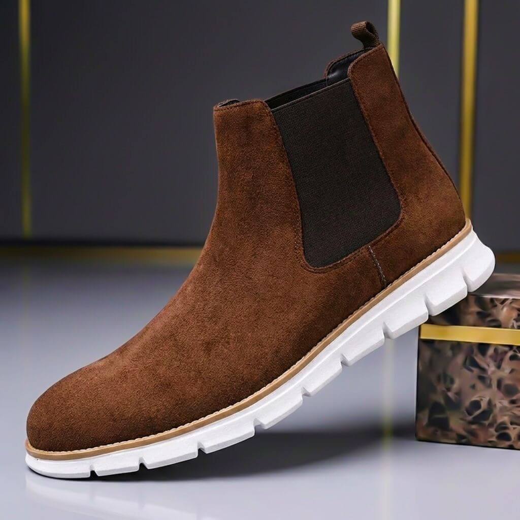 Theodore | Stiefel aus edlem italienischem Wildleder mit feiner Textur 0