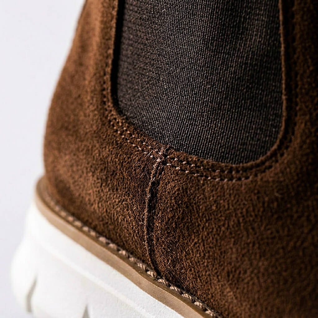 Theodore | Stiefel aus edlem italienischem Wildleder mit feiner Textur 4