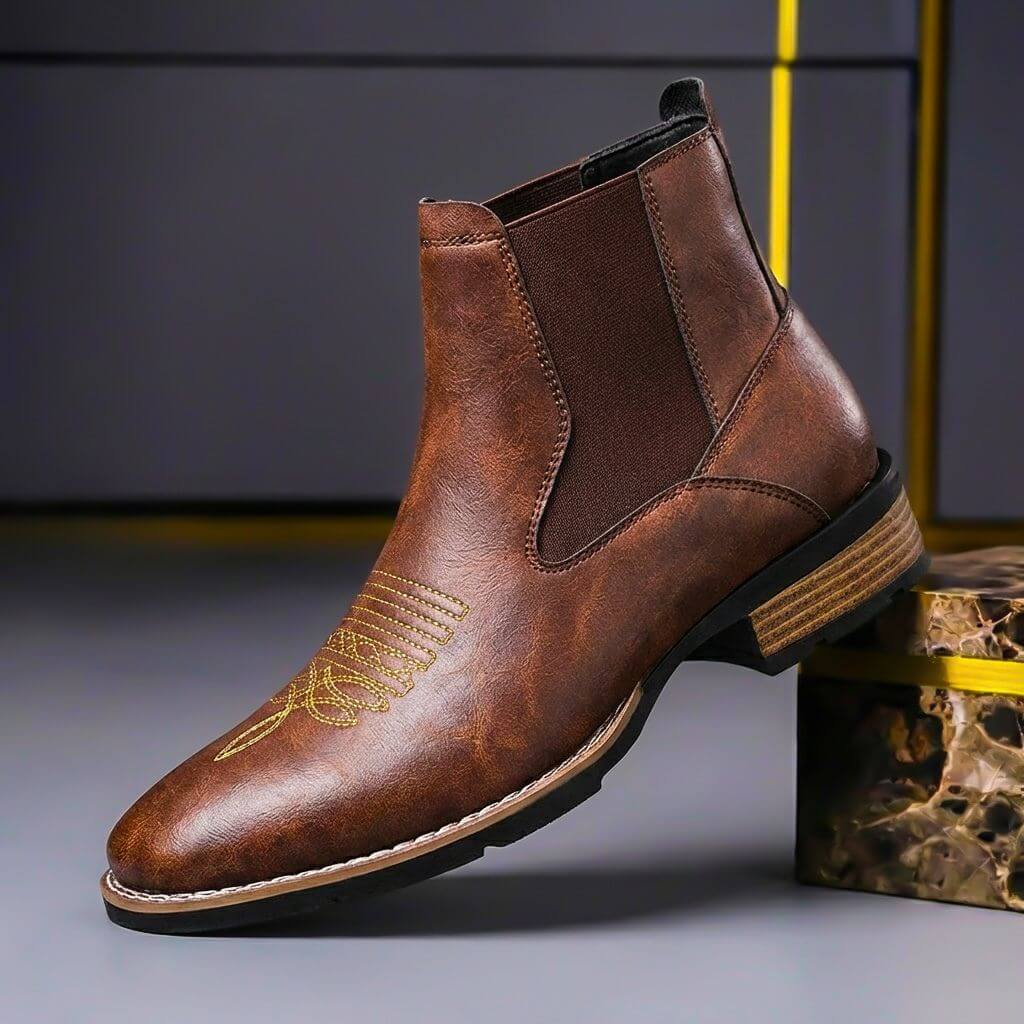Thomas | Klassische Eleganz und hochwertige Echtlederstiefel 0