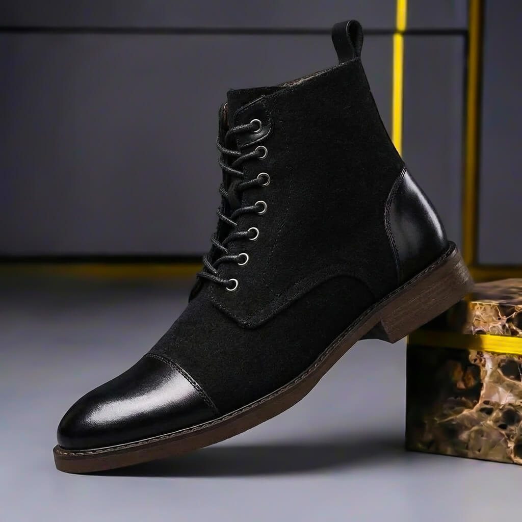 Toby | Außergewöhnlich warme und hochwertige Leder-Wollstiefel 2