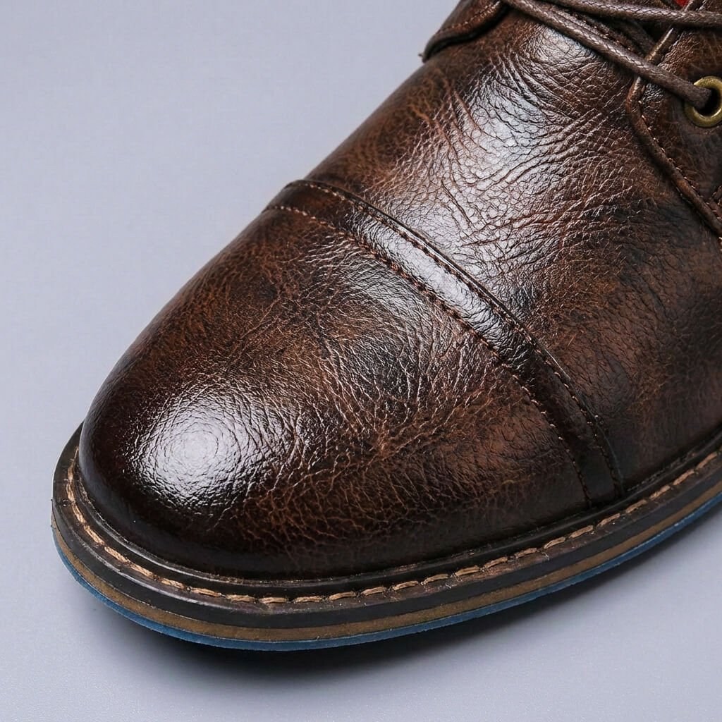 Tristan | Markante und hochwertige zweifarbige Lederstiefel 7