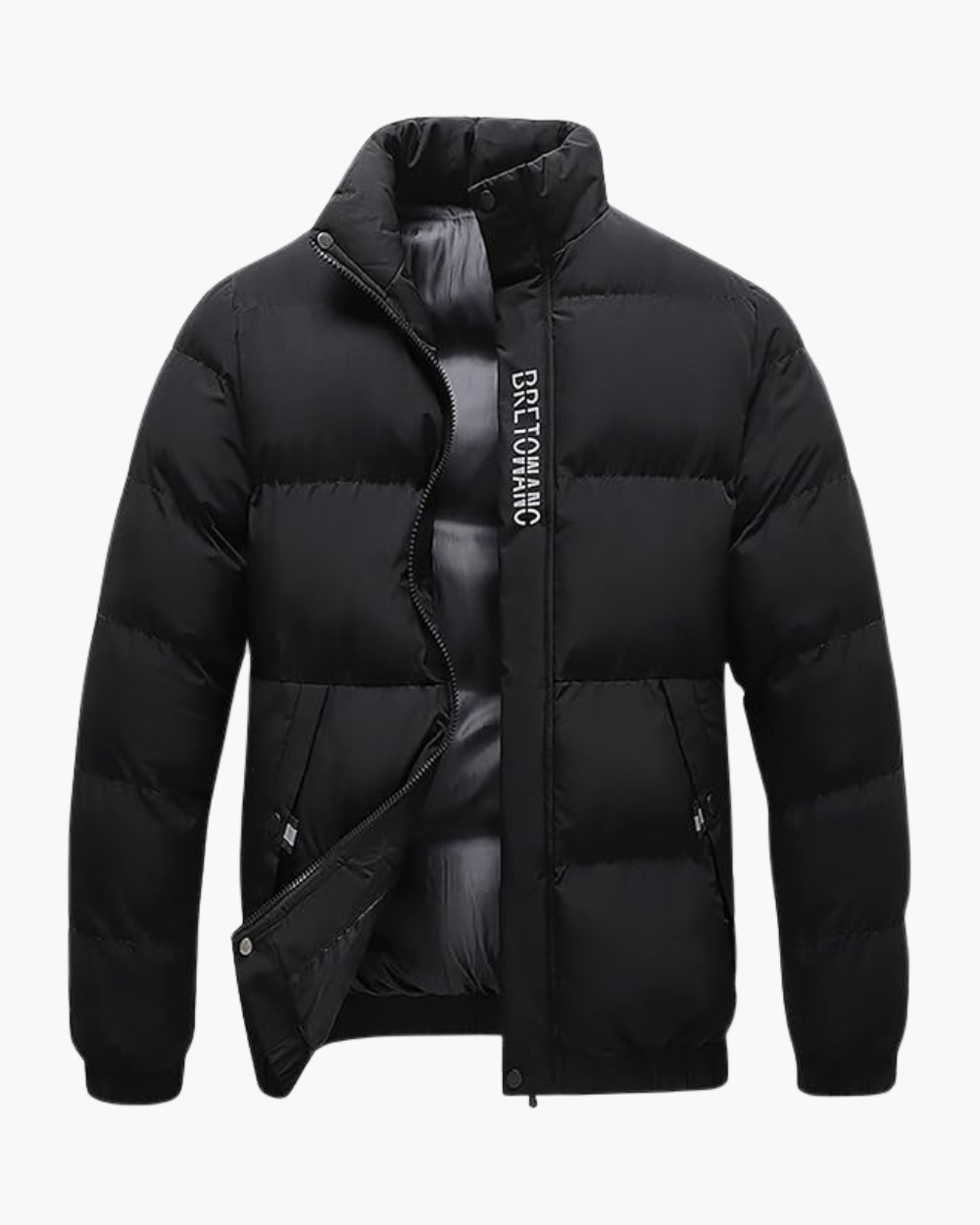 Kurze Steppjacke für Herren – warm gefüttert und windabweisend