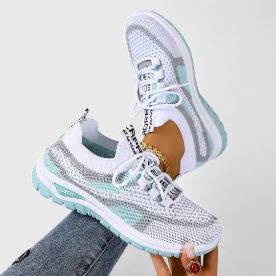 Viola | Atmungsaktive, Stützende & Bequeme Damen Walking-Sneaker 6