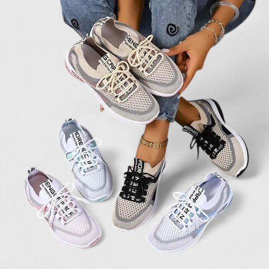 Viola | Atmungsaktive, Stützende & Bequeme Damen Walking-Sneaker 7
