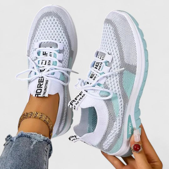 Viola | Atmungsaktive, Stützende & Bequeme Damen Walking-Sneaker 8