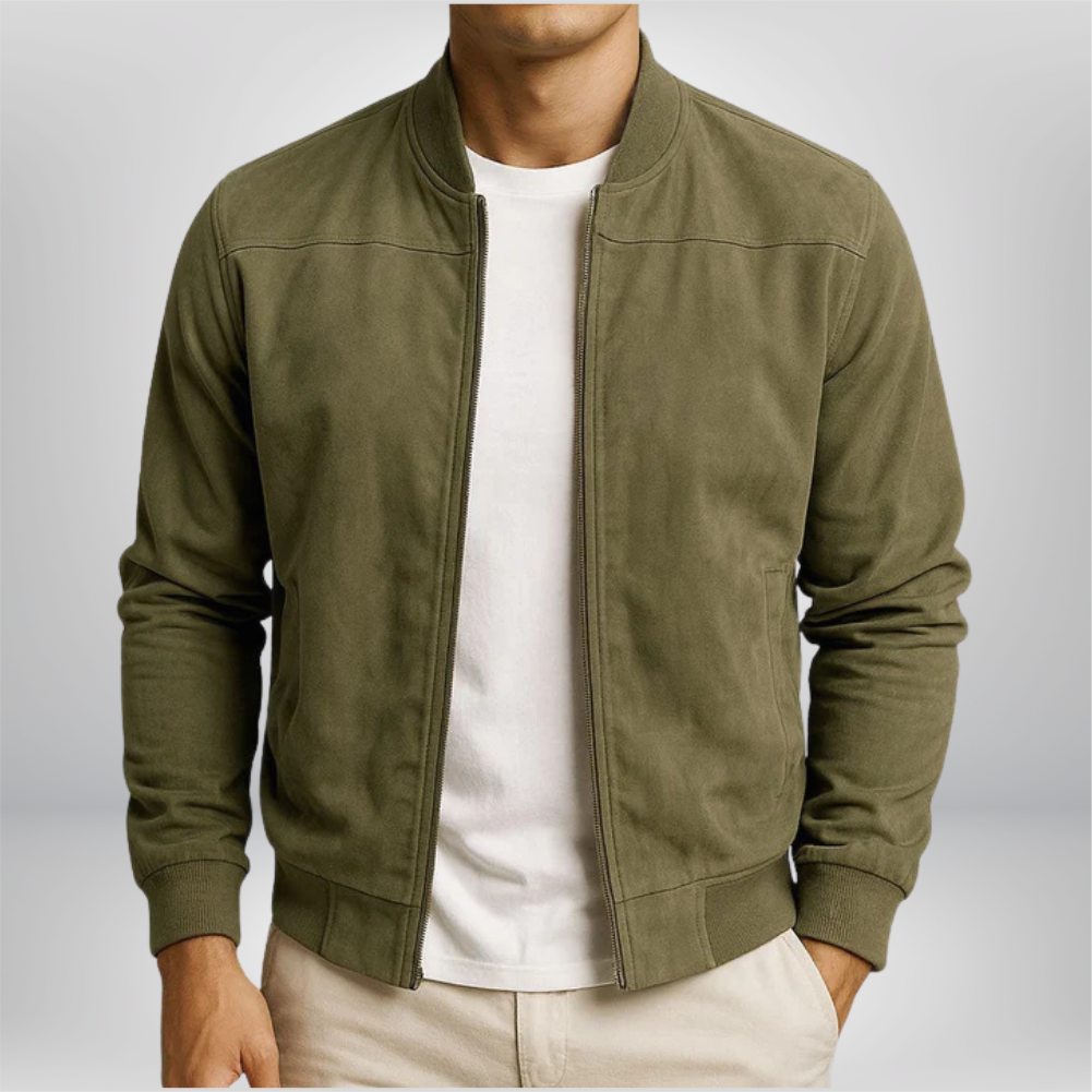 Volker | Lederjacke Damen Figurbetont Elegantes Bomberdesign 2
