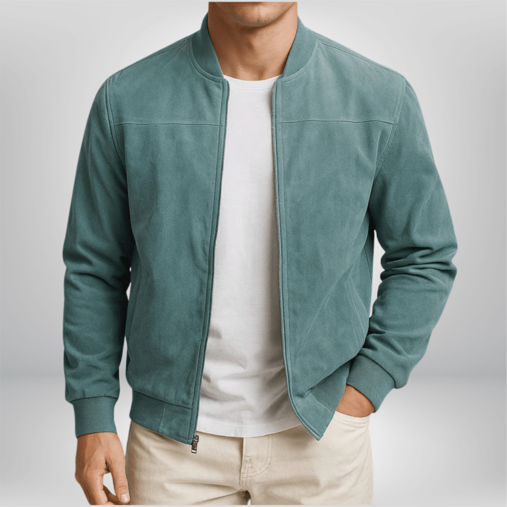 Volker | Lederjacke Damen Figurbetont Elegantes Bomberdesign 3