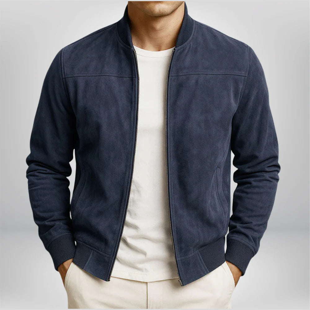 Volker | Lederjacke Damen Figurbetont Elegantes Bomberdesign 5