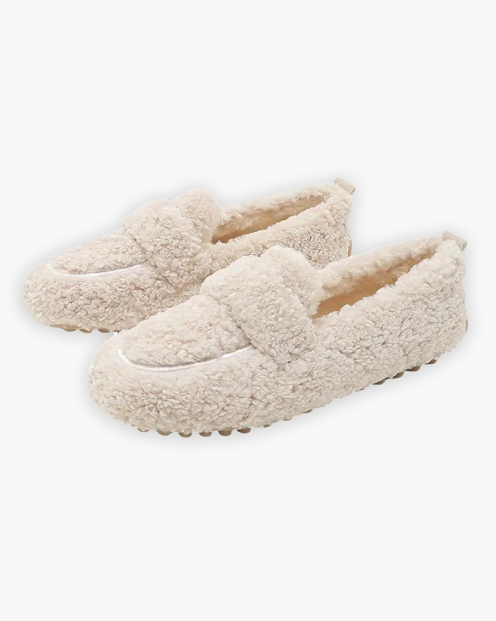 Mokassin Hausschuhe mit warmer Fütterung