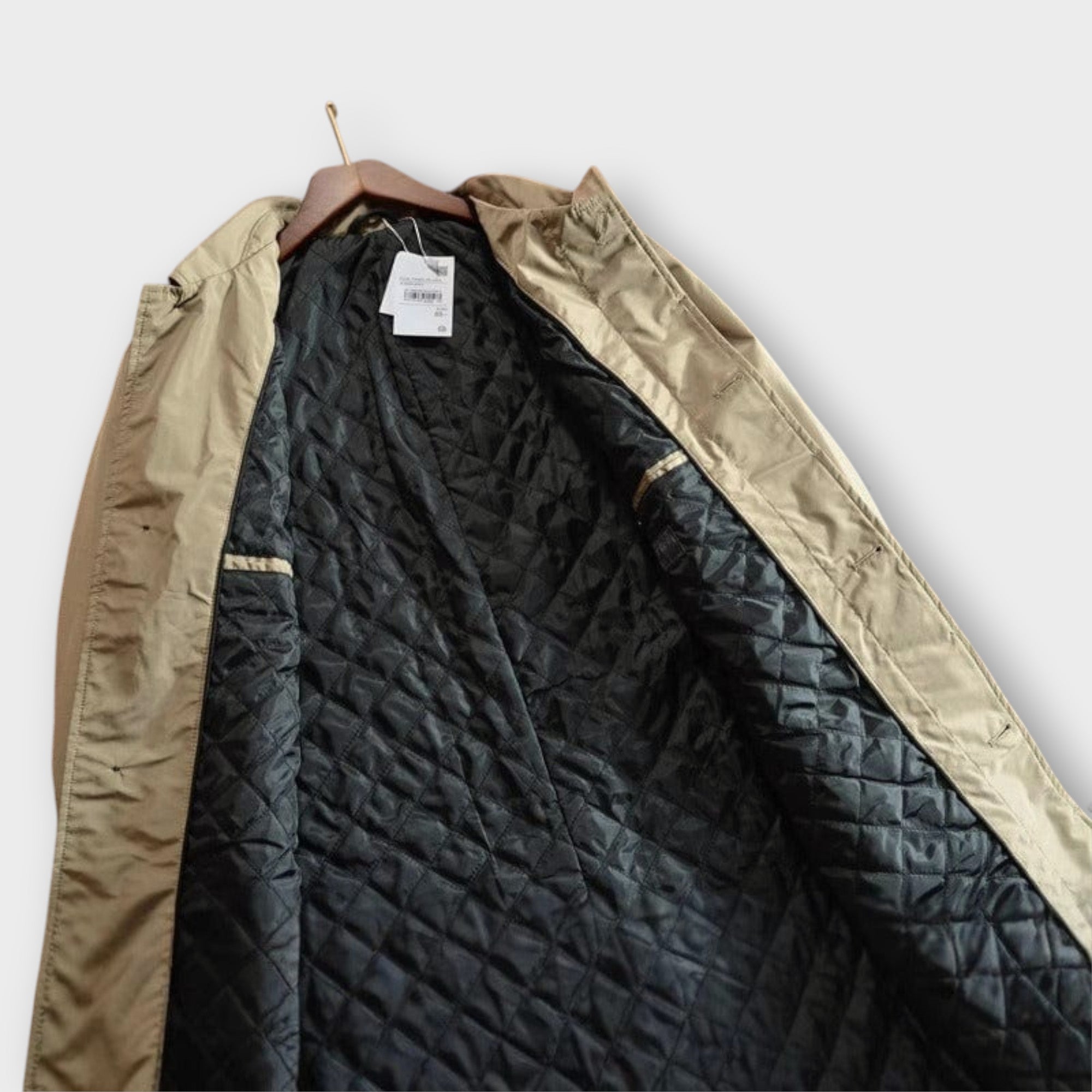 Wilfred | Eleganter und Leichter Herrenmantel Lang in Schwarz 8
