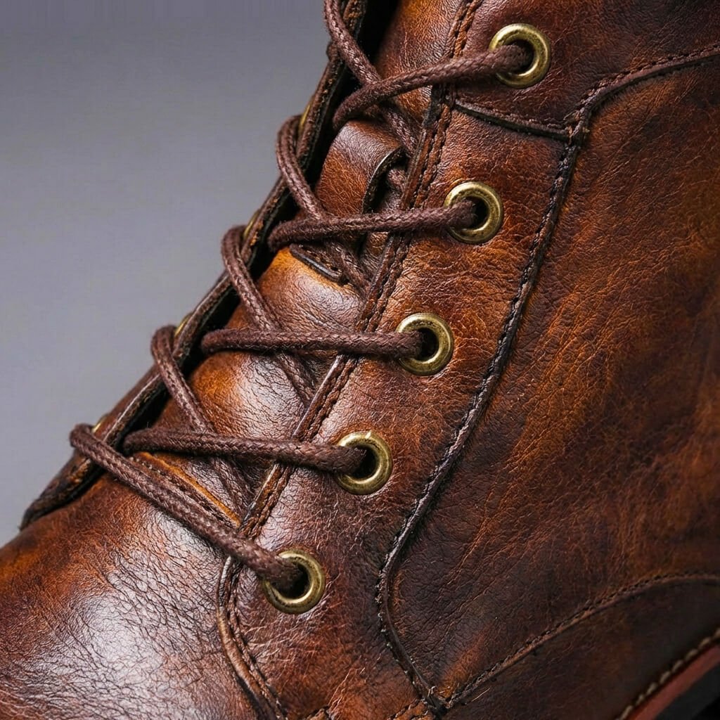 William | Vintage-Charme und hochwertige, polierte Lederstiefel 2