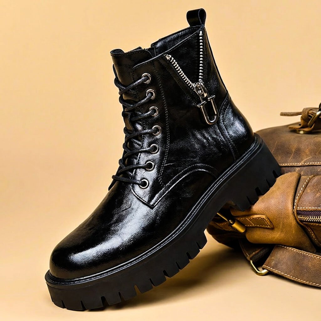 Zachary | Robuste Eleganz und hochwertige Lederstiefel 1