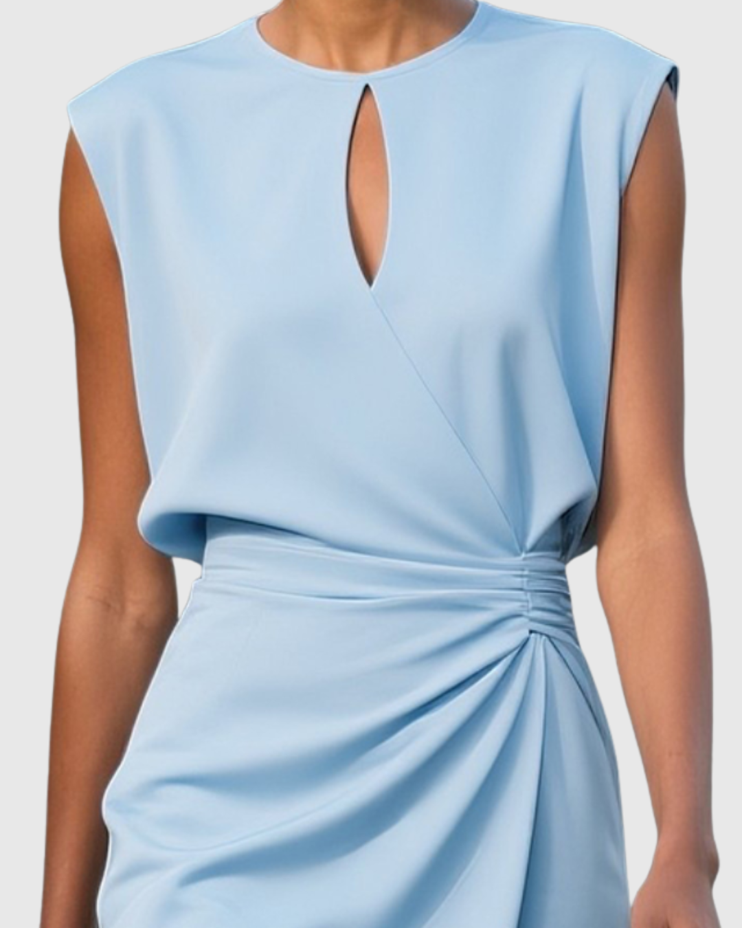 Zara | Elegantes, Atmungsaktives & Vielseitiges Ärmelloses Midikleid 2