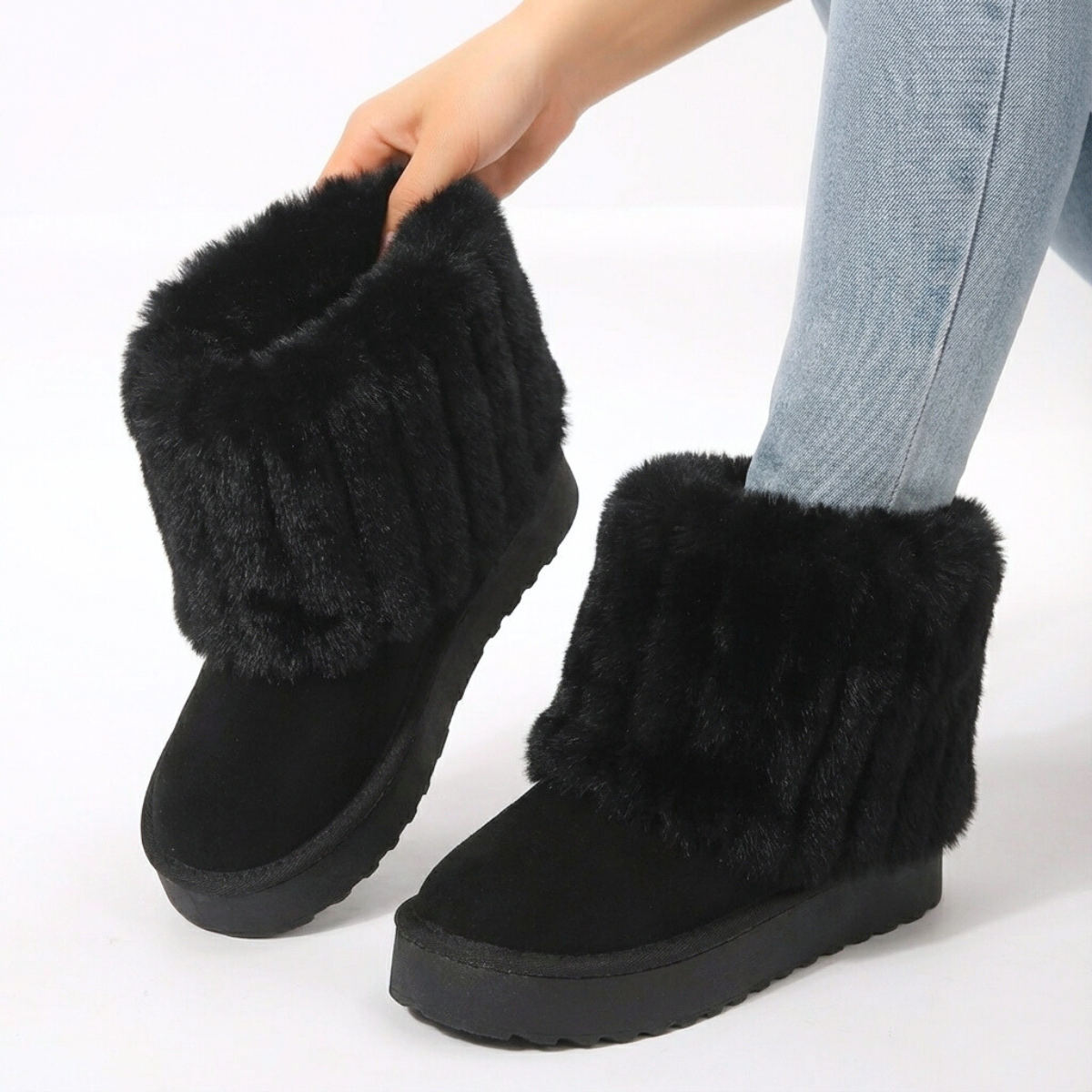 Furry | Fur Boots – Cozy Comfort for Women