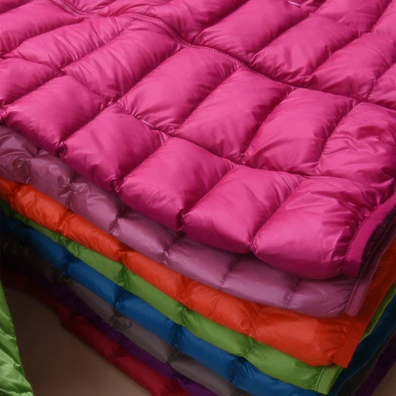 Kathrin | Ultralight Daunenjacke für Reisen und Alltag