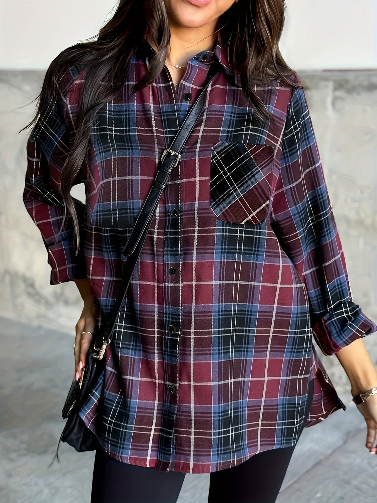 Marnie | Relaxed Checked Shirt for Effortless Everyday Style
