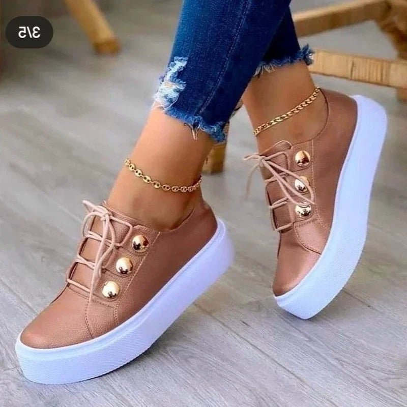 Emma | Schicke und stützende Orthopädische Plateau-Sneaker