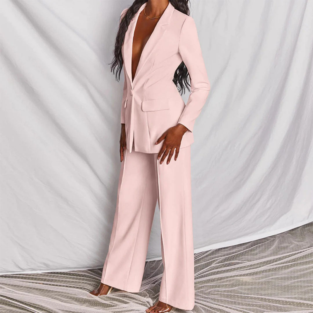 Valeria | Elegantes Damen Blazer und Hosen Set