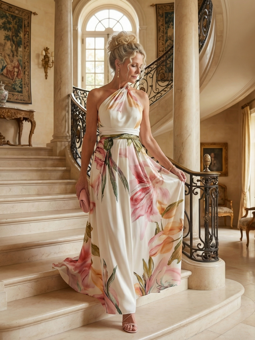 Amiel | Floral Maxi Dress – Elegante Sommermode
