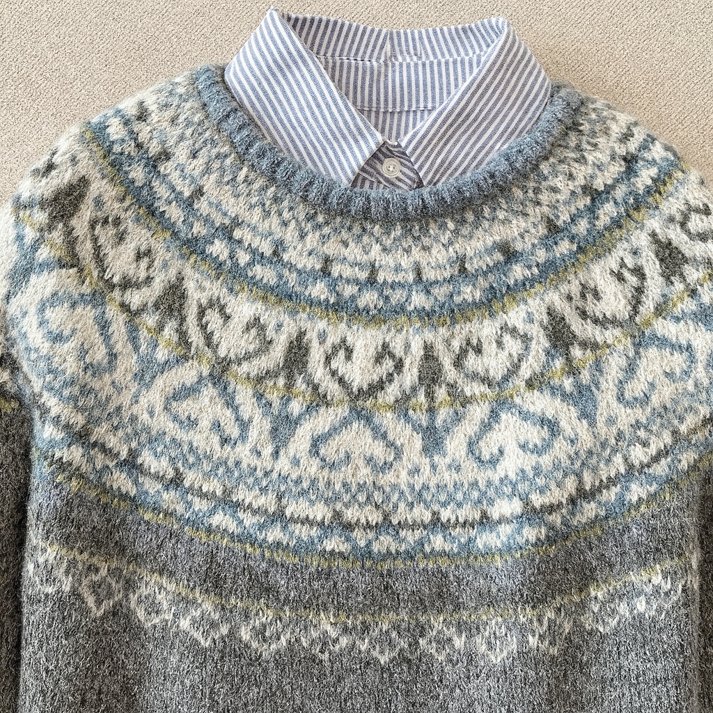 Velisse | Knit Sweater – Timeless Comfort in Vintage Style