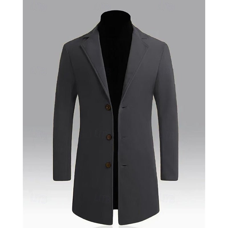 Callahan | Long Overcoat for Men – Timeless Everyday Style