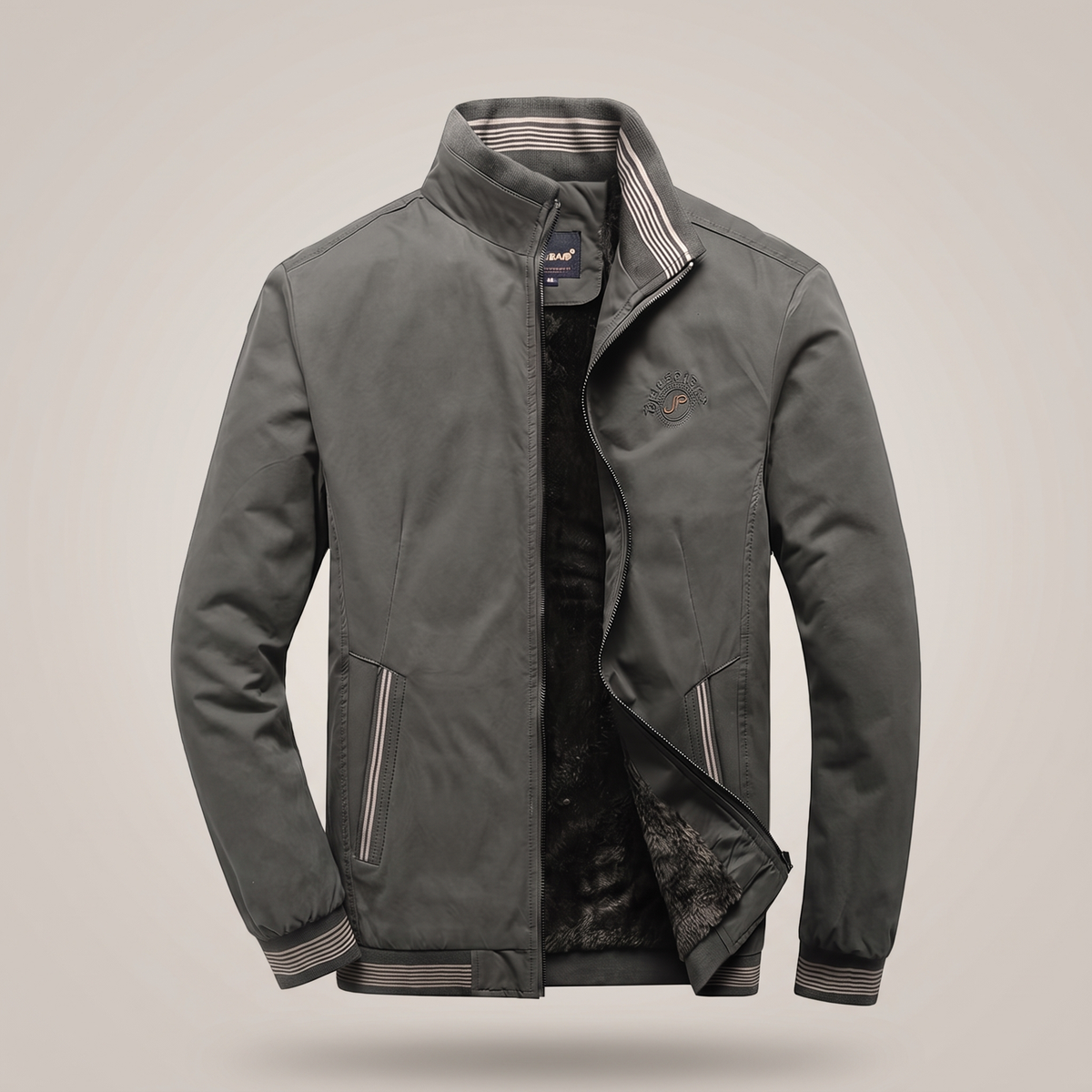 Wärmeschicht | Sherpa Lined Jacket – Klassischer Look für Männer