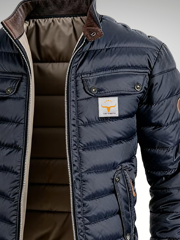 REMY | Quilted Jacket – Vintage-Inspired Design for Men
