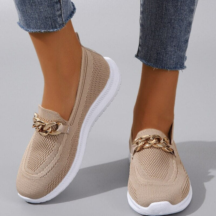 Luna | Stützende und atmungsaktive Damen orthopädische Loafer