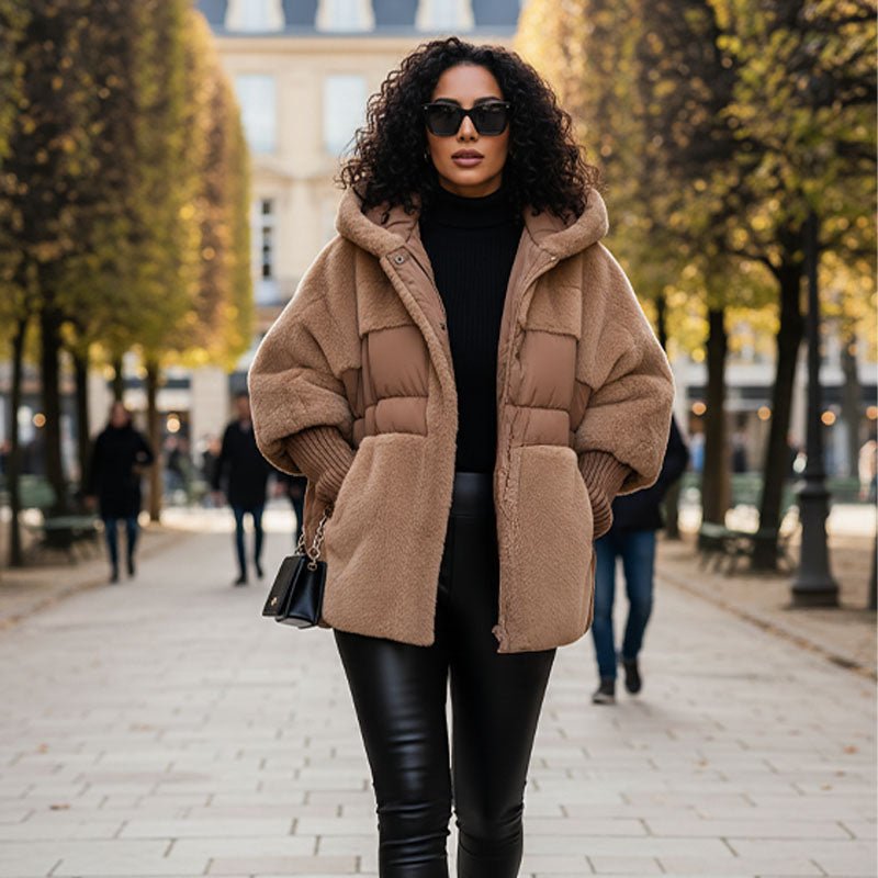 Cozevia | Gequiltede Hooded Jacket – Oversized Fit voor Dames