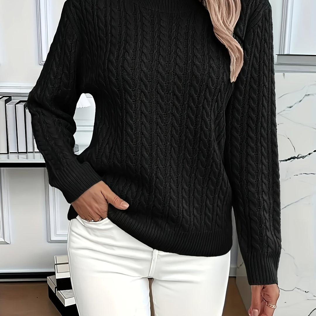 Lena | Moderner Und Weicher High-Low Strickpullover