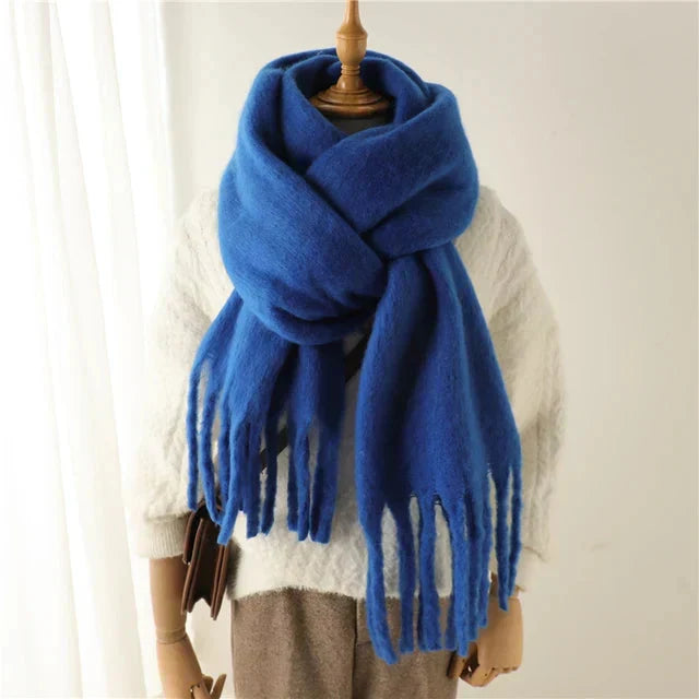 Drune | Oversized Scarf – Soft Wool Wrap for Women