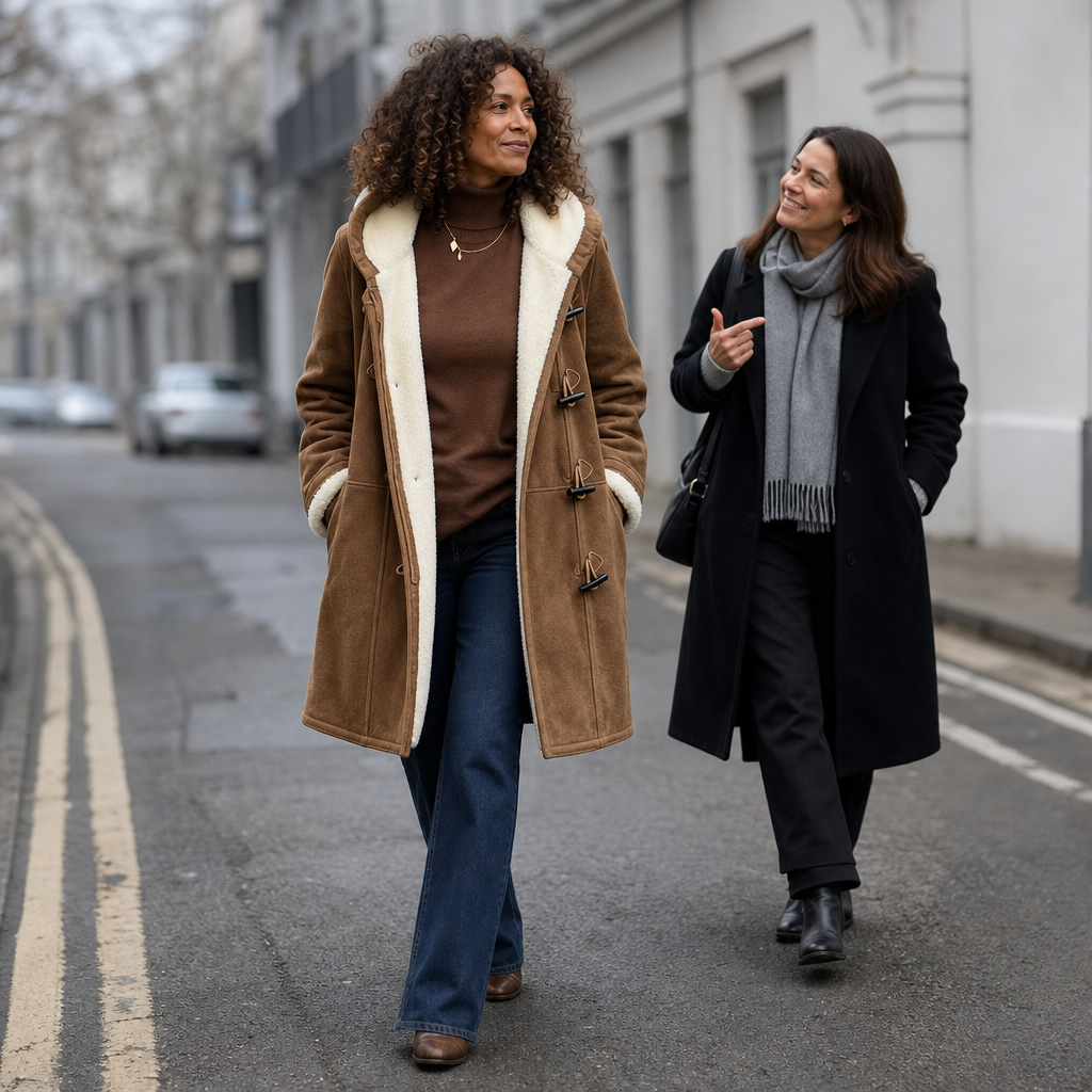 Wintlace | Duffle Coat mit Shearling-Futter – Bequem und Stilvoll