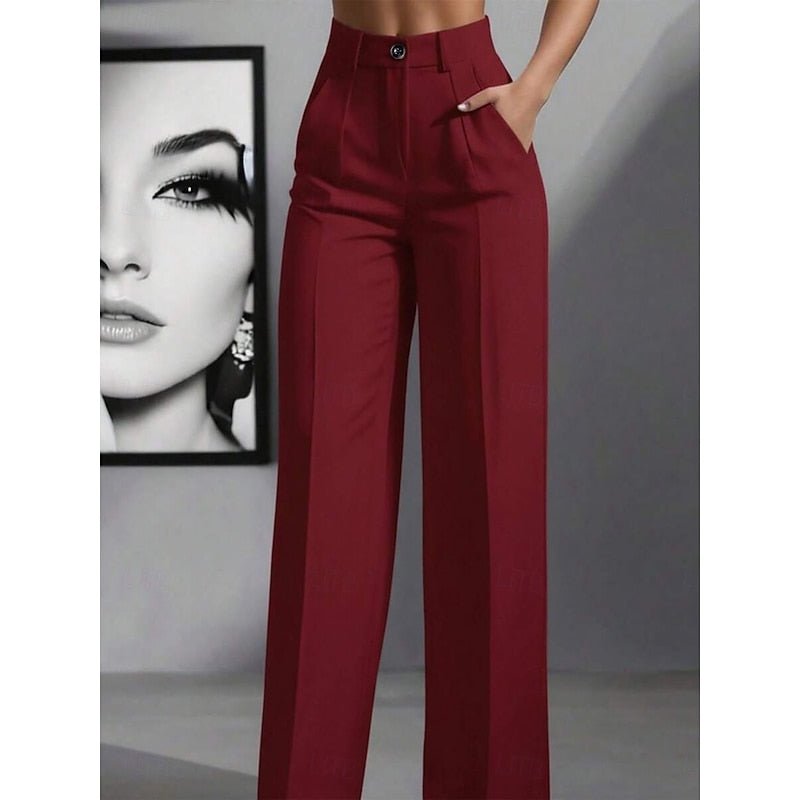 Odette | High-Waist Trousers – Effortlessly Elegant for Women