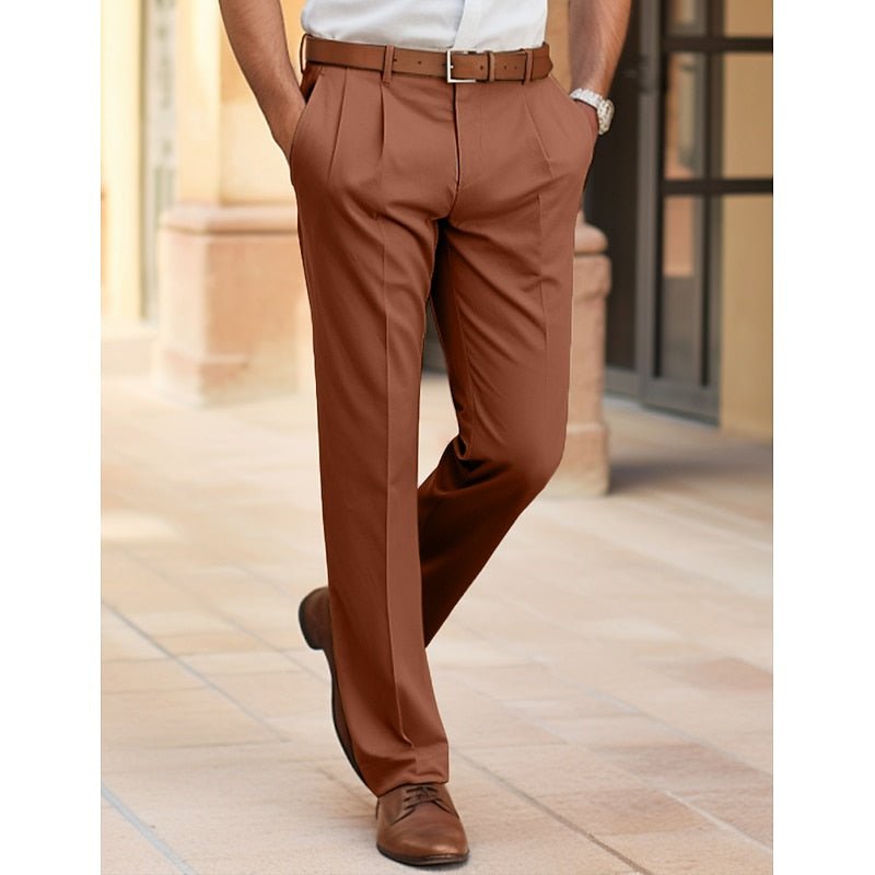 Chester | Tailored Straight-Leg Trousers for Men