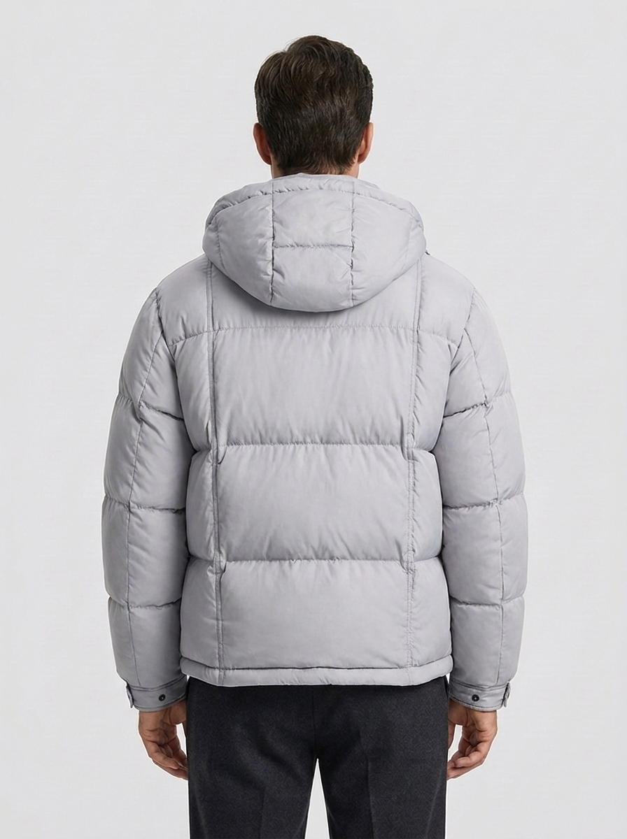 Haven | Hooded Down Puffer Jacket for Men – Casual Loose Fit