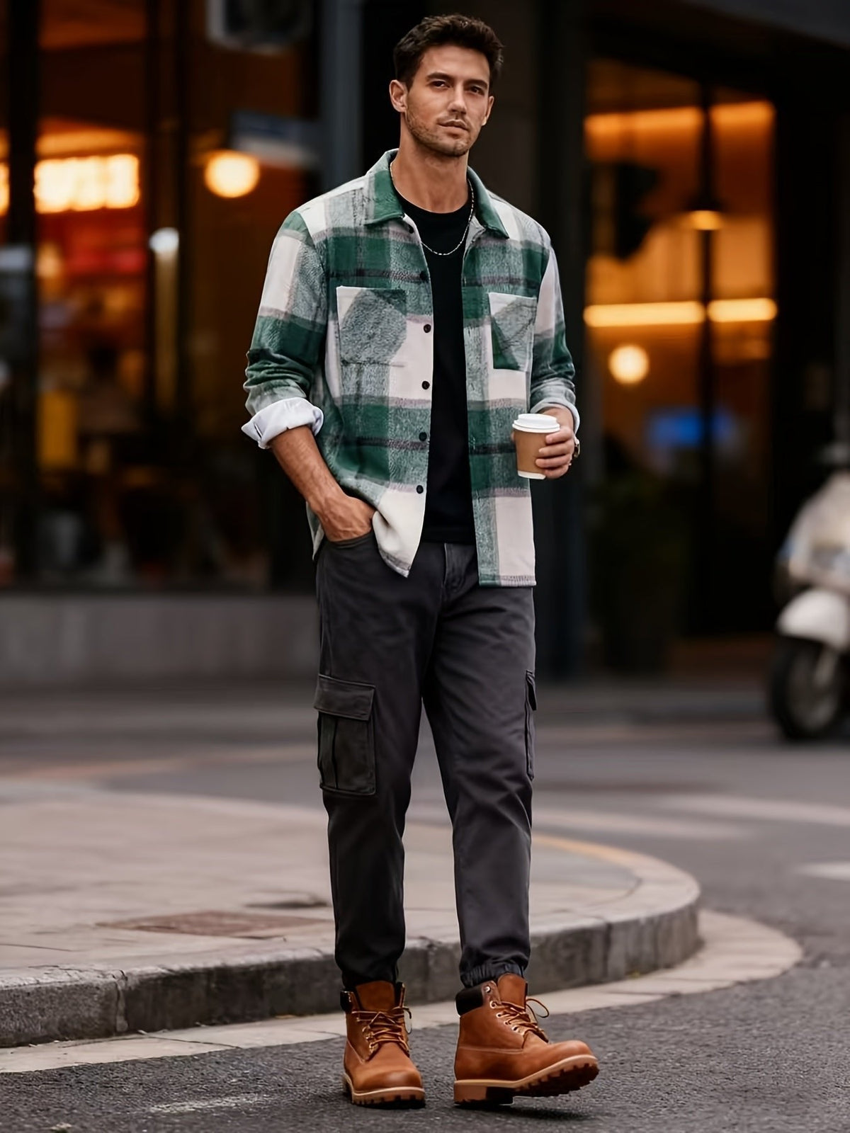 Corbin | Check Overshirt – Rugged Layering Style for Men