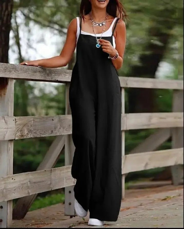 Elfriede | Damen Jumpsuit – Weit und Bequem für Jeden Anlass