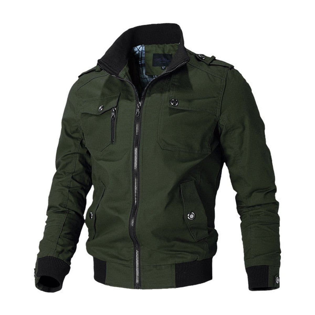 Ethan | Bequeme und stylische Militär Utility Herren Bomberjacke