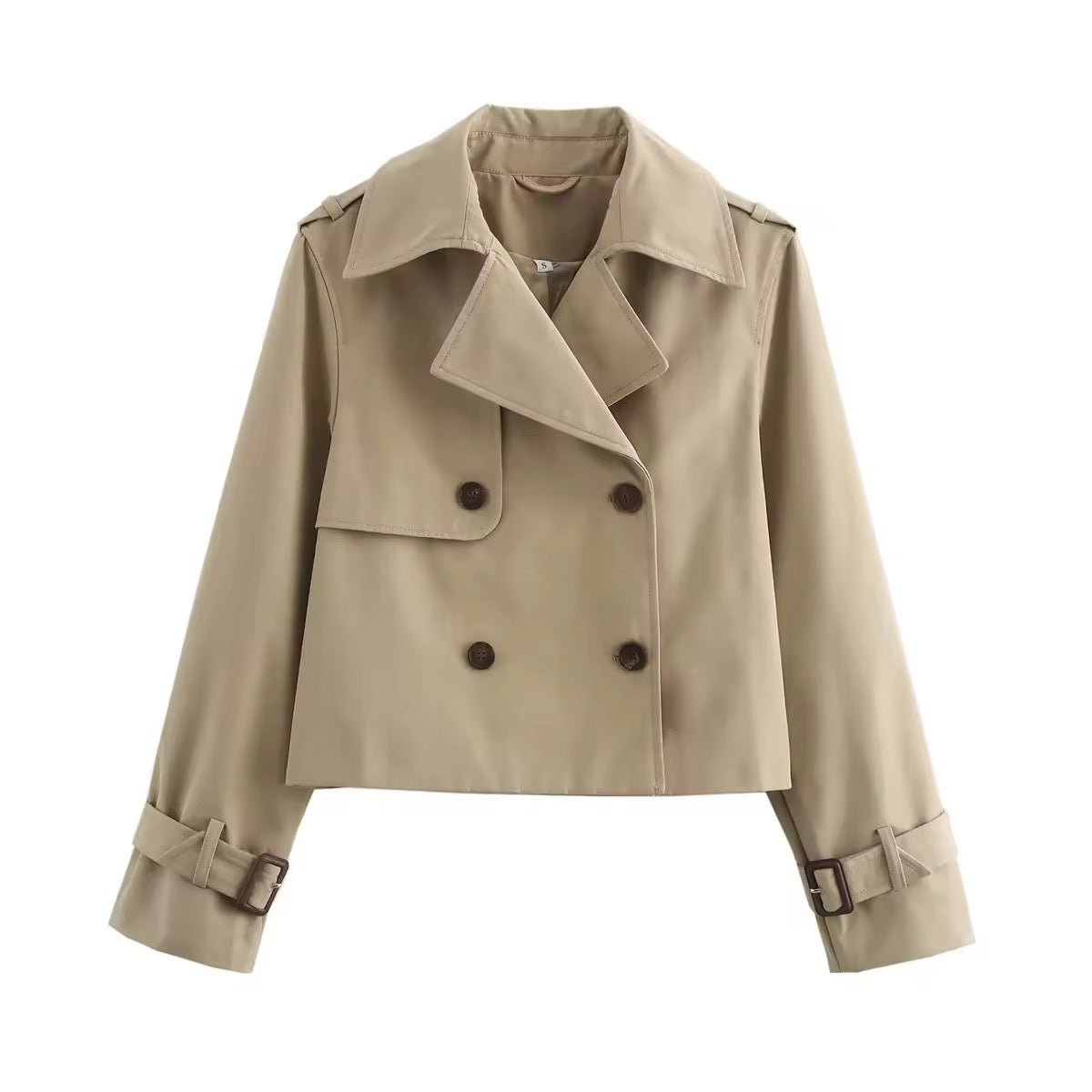 Freya | Eleganter und moderner kurzer Damen Trenchcoat