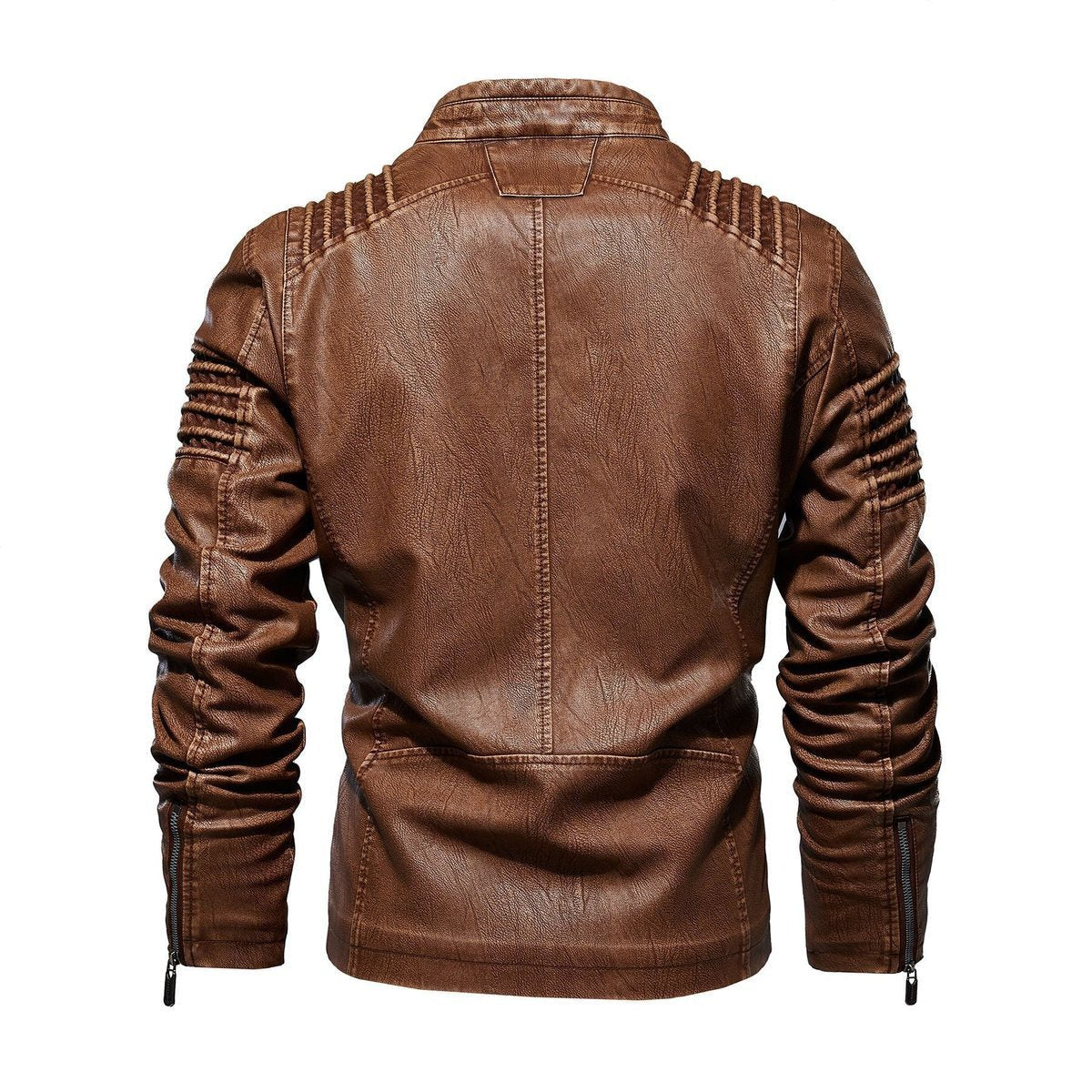 Charlie | Faux Leather Jacket – Biker-Style for Men