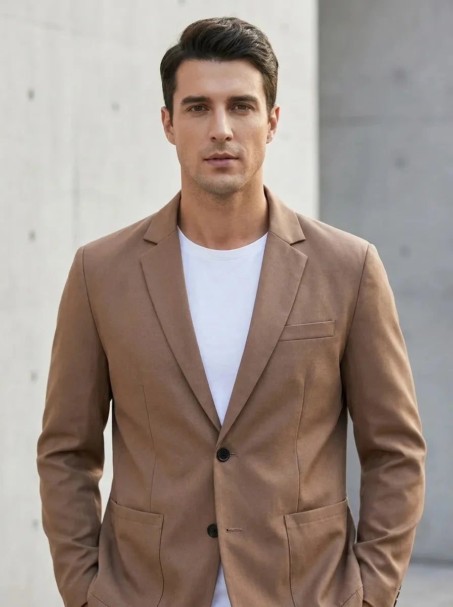 Leon | Klassischer und Moderner Zwei Knopf Blazer