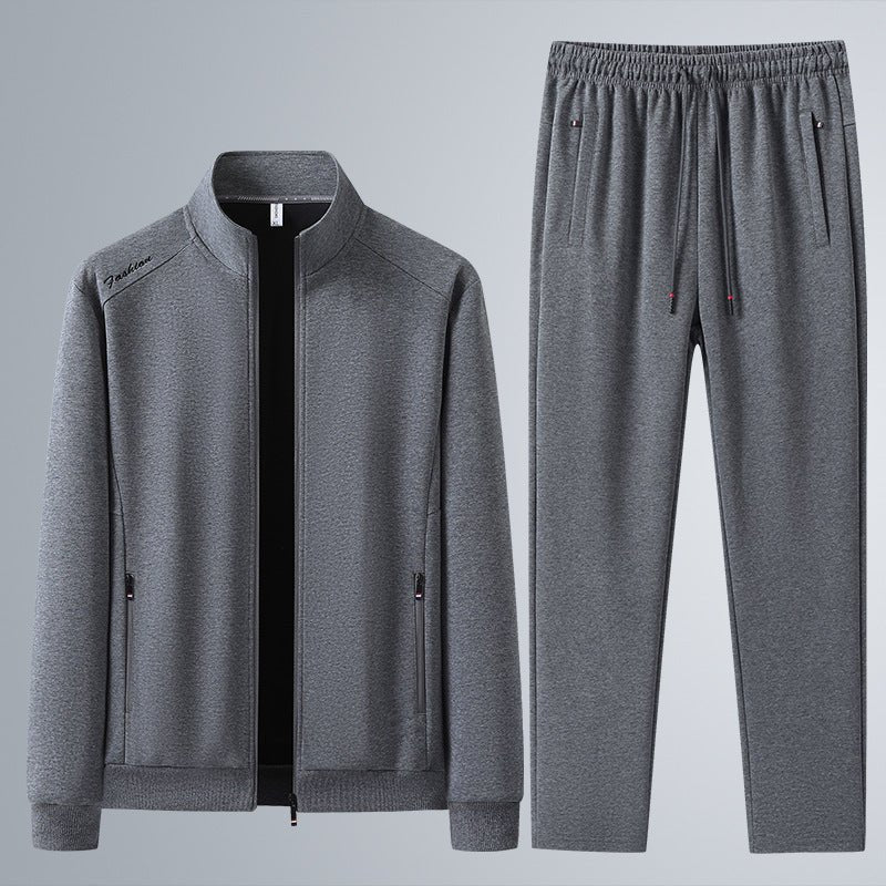 Fashion | Herren Sportanzug mit Stehkragen und Reißverschluss