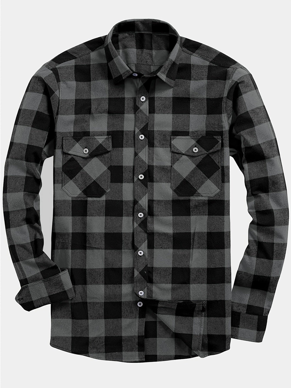 Miles | Flannel Shirt – Classic Checked Style for Men