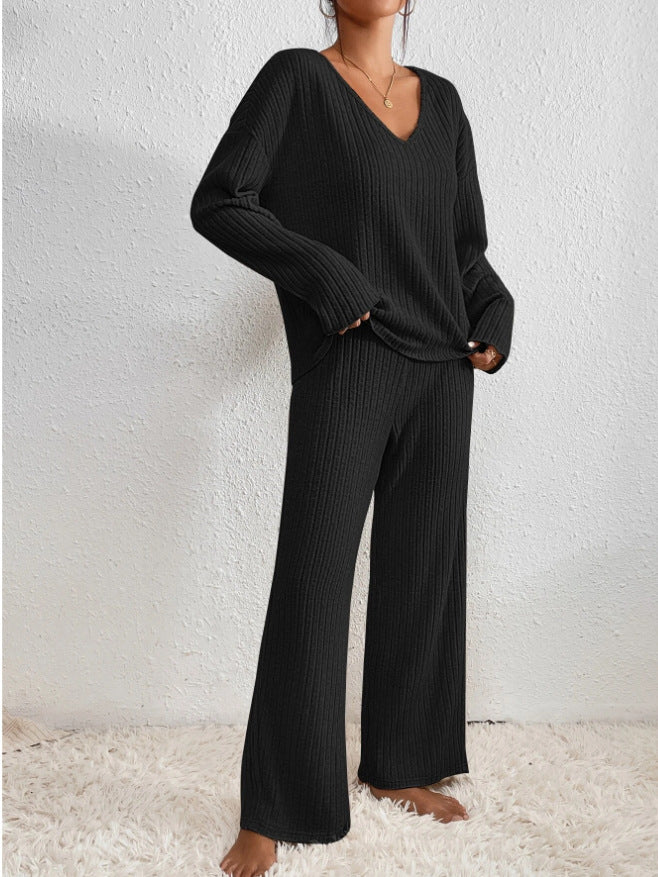 Elisabeth | Bequemes und raffiniertes Strick Zweiteiler Set