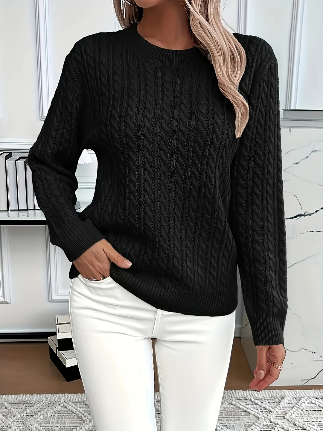 Lena | Moderner Und Weicher High-Low Strickpullover