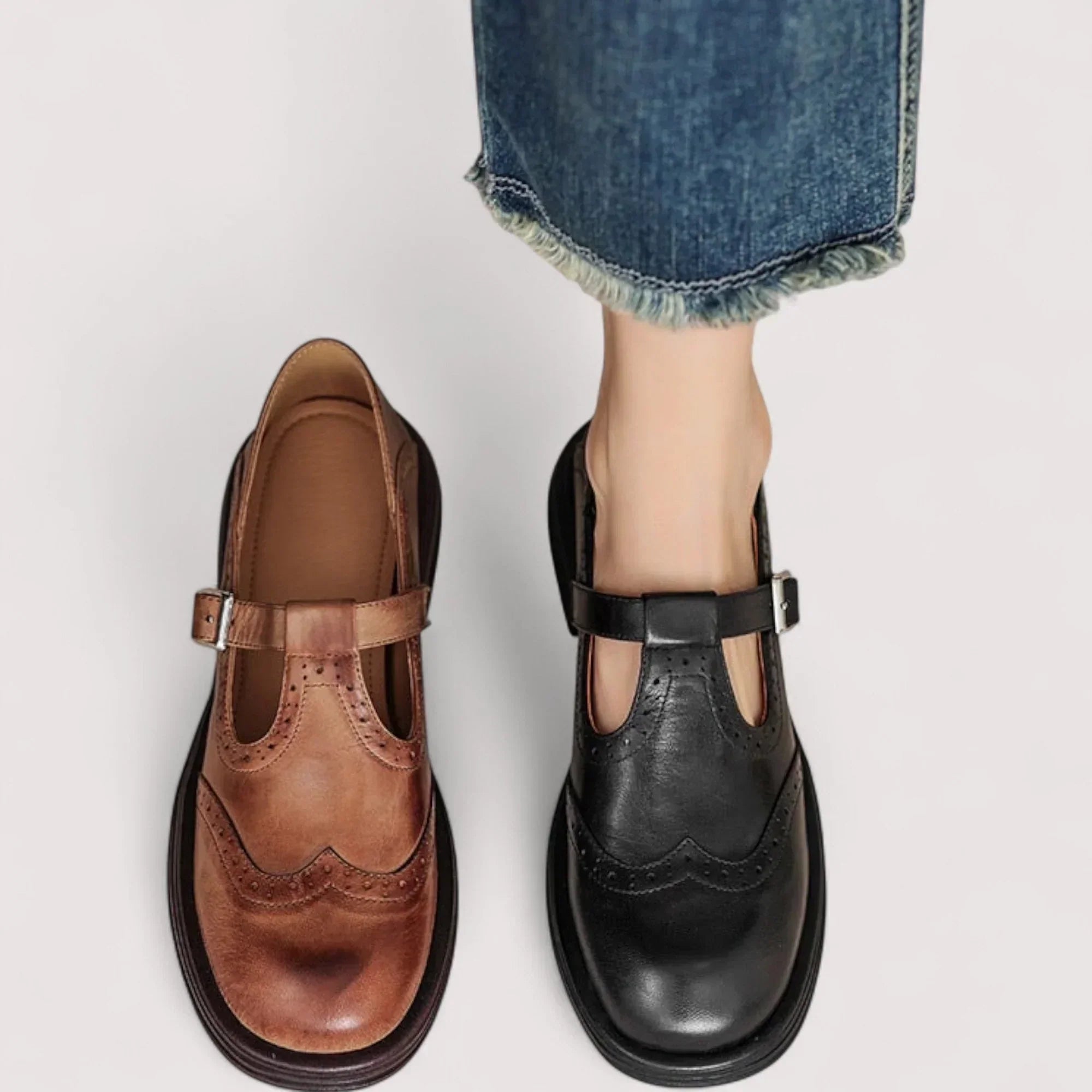 Jessica | Klassischer und bequeme orthopädische Mary Jane Schuhe