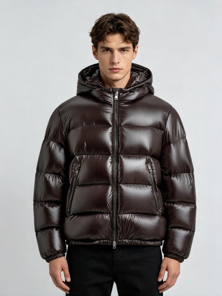 Horizon | Hooded Puffer Jacket – Casual Winter Coat for Men