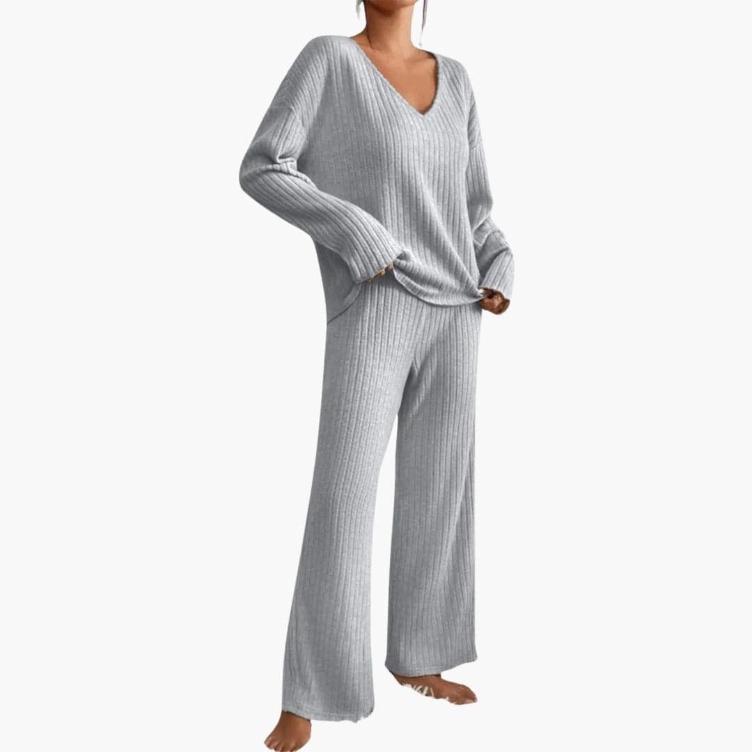 Natura | Knit Loungewear Set – Cozy Long Sleeves for Women